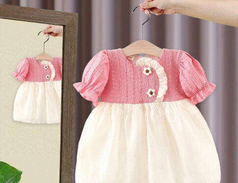 Imported Frock Summer For Cute Girls.