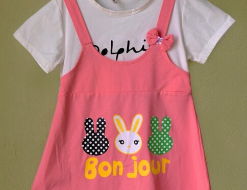 Pink Princess Bunny Playtime Dress stylish and comfortable option for little girls