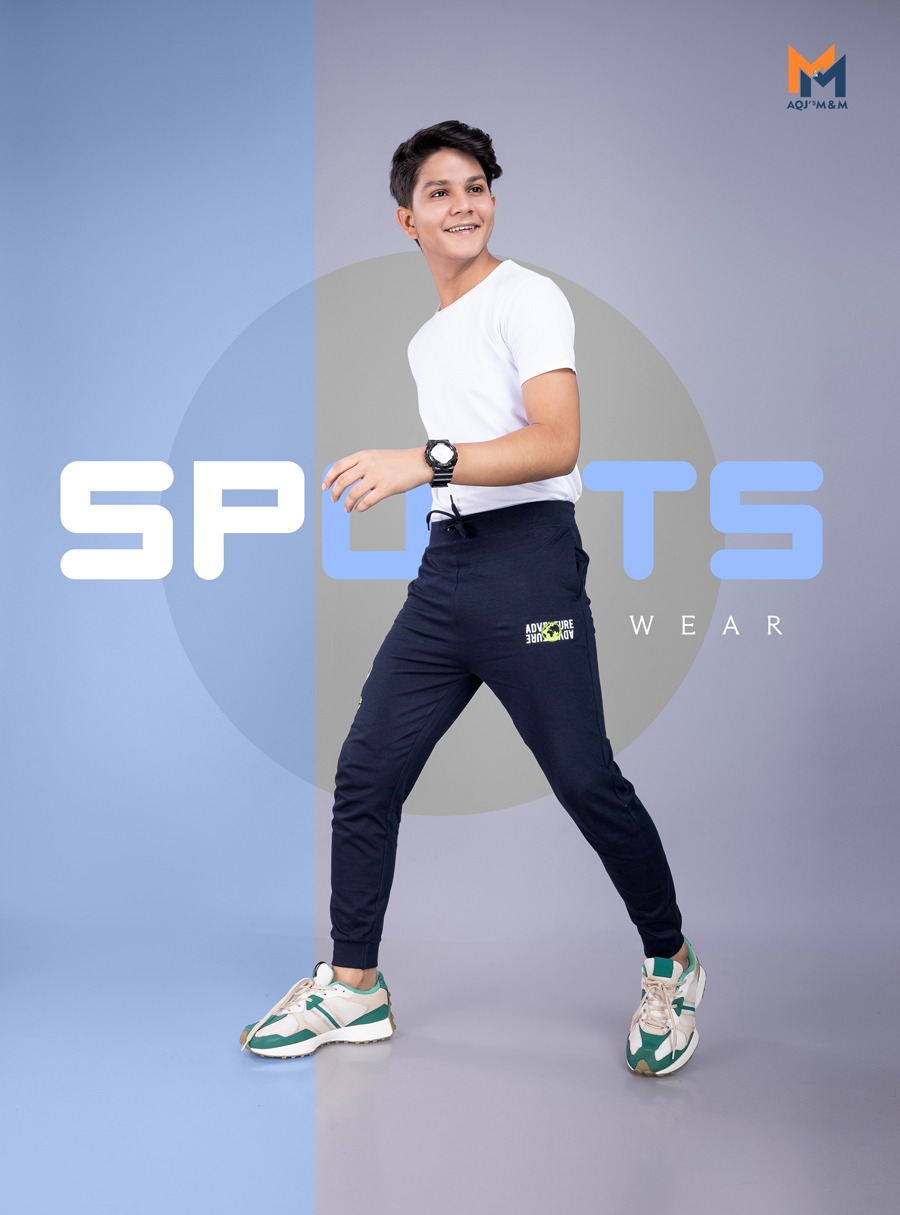 IMG-20250304-WA0010 Blue solid regular-fit joggers has an elasticated waistband with drawstring closur 2 pockets and cuffed hems